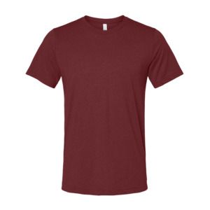Bella+Canvas 3413C - T-shirt unisexe à manches courtes en triblend Cardinal Triblend