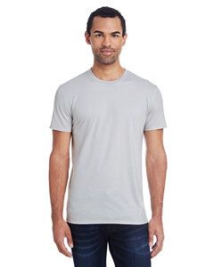 Threadfast 140A - T-shirt à manches courtes Liquid Jersey pour homme Liquid Silver