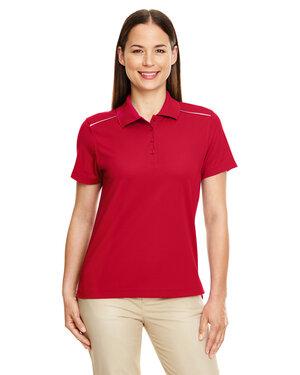 Core 365 78181R - Polo piqué Radiant Performance pour femmes avec passepoil réfléchissant