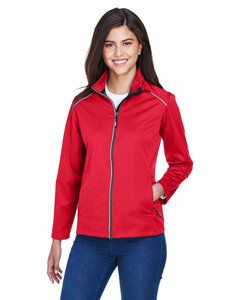 Core 365 CE708W - Gilet Techno Lite à trois couches en tricot Tech-Shell pour femme Classic Red