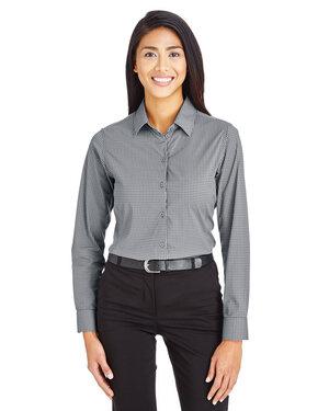 Devon & Jones DG535W - Chemise Femmes Crown Lux Performance Tonal Mini Check Shirt