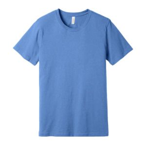 Bella+Canvas 3001CVC - T-Shirt unisexe Cvc en bruyère Hthr Colum Blue
