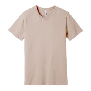 Bella+Canvas 3001CVC - T-Shirt unisexe Cvc en bruyère Hthr Prism Peach