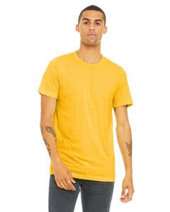 Bella+Canvas 3413C - T-shirt unisexe à manches courtes en triblend Yellow Gold Triblend