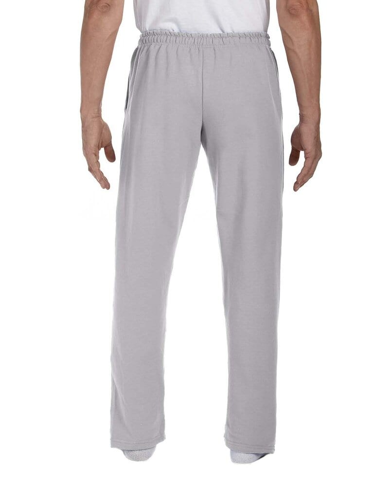 Gildan G123 - Pantalon Dryblend® Adult 9oz to 15 oz./Lin. Yd. 50/50, Sweatpant à fond ouvert