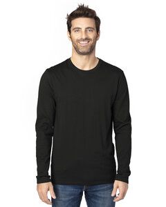 Threadfast 100LS - T-Shirt unisexe à manches longues Ultimate Noir