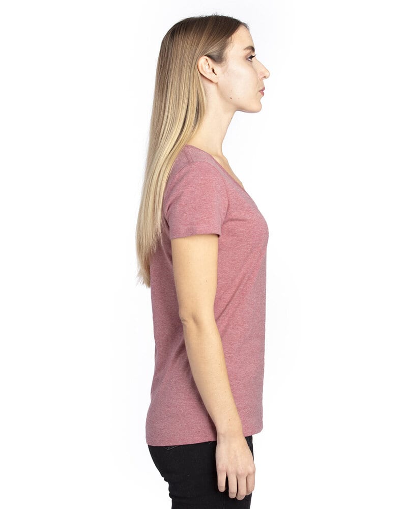 Threadfast 200RV - T-Shirt à col V à manches courtes pour femme Ultimate