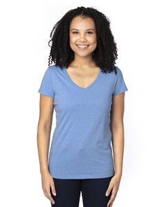 Threadfast 200RV - T-Shirt à col V à manches courtes pour femme Ultimate