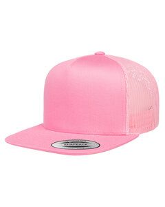 Yupoong 6006 - Five-Panel Classic Trucker Cap Rose