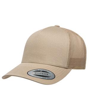 Yupoong 6506 - Casquette 5 panneaux Retro Trucker pour adulte