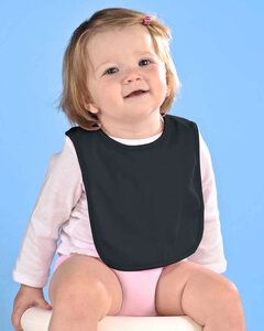 Rabbit Skins RS1005 - Bavoir en jersey pour bébé Noir