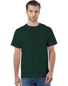Champion CP10 - T-shirt en coton filé à la main pour adulte Vert foncé