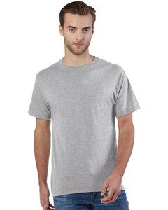 Champion CP10 - T-shirt en coton filé à la main pour adulte Oxford Gray