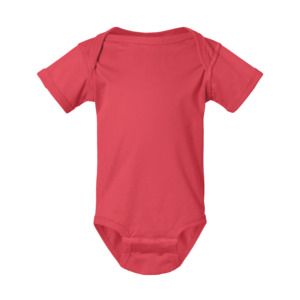Rabbit Skins 4424 - Pantalon d'épaule pour bébé en jersey fin Vintage Red