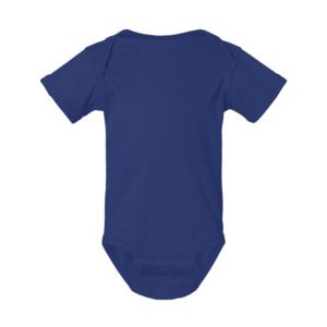 Rabbit Skins 4424 - Pantalon d'épaule pour bébé en jersey fin Vintage Royal