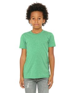 Bella+Canvas 3413Y - T-shirt à manches courtes Triblend pour jeune Green Triblend