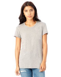 Alternative Apparel 05052BP - T-shirt Keepsake en jersey vintage pour femme Smoke Grey