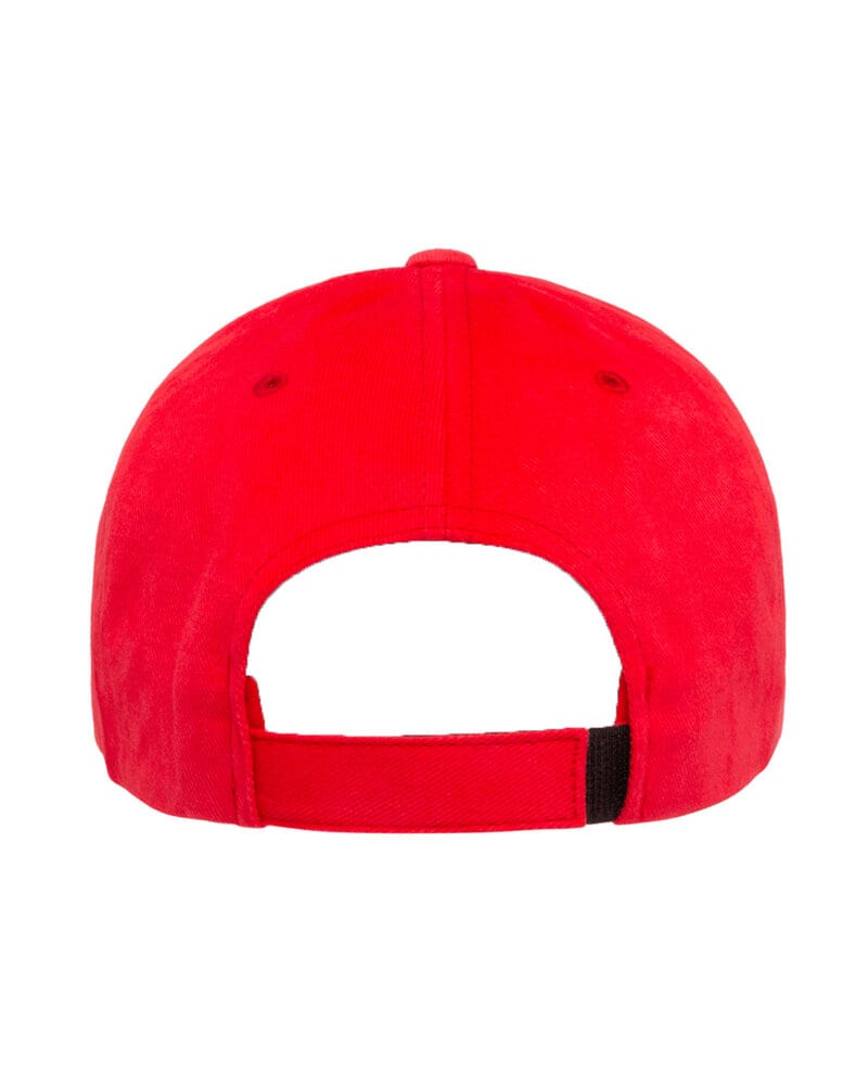 Yupoong 6363V - Casquette mi-profil en coton croisé brossé pour adulte