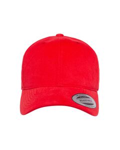 Yupoong 6363V - Casquette mi-profil en coton croisé brossé pour adulte