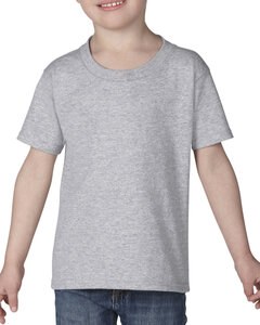 Gildan G510P - T-shirt pour enfant en coton épais de 5,3 oz. Gris Athlétique