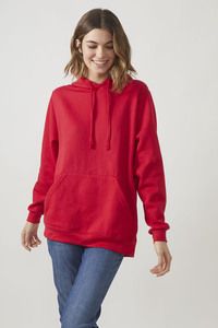 Radsow UXX04F - Radsow Apparel - Sweat Shirt à capuche London pour femmes Rouge