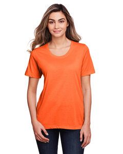 Core 365 CE111W - T-Shirt Femme Fusion Chromasoft Performance Campus Orange