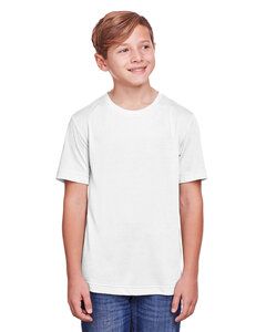 Core 365 CE111Y - T-shirt Fusion Chromasoft Performance pour jeune Blanc