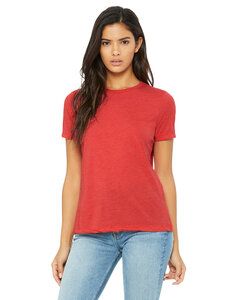 Bella+Canvas 6413 - T-Shirt Triblend Relaxé pour Femme Red Triblend