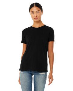 Bella+Canvas 6413 - T-Shirt Triblend Relaxé pour Femme Solid Black Triblend