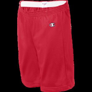 Champion 8212BY - Short en maille pour jeune - 7 Rouge