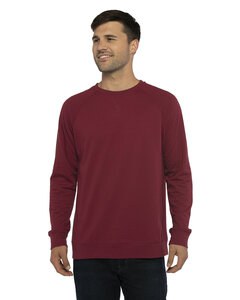 Next Level N9000 - Chandail Crew raglan en éponge unisexe Cardinal