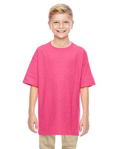 Gildan G500B - T-Shirt pour jeunes en Coton Lourd™  Rose Sécurité