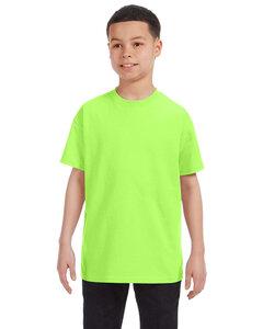 Gildan G500B - T-Shirt pour jeunes en Coton Lourd™  Vert fluo