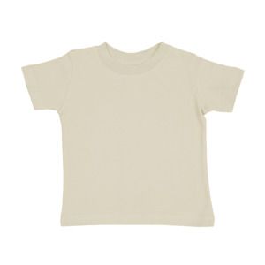 Rabbit Skins 3322 - T-shirt pour bébé en jersey fin Naturel