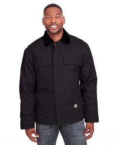 Berne CH416 - Manteau de corvée Heritage pour homme Noir