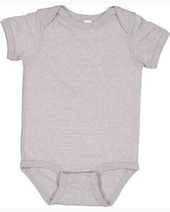 Rabbit Skins 4491 - Body en jersey mélangé Harborside pour bébé Gray Melange