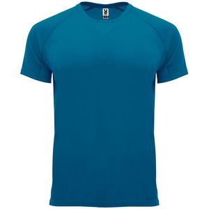 Roly CA0407 - BAHRAIN T-shirt technique manches courtes raglan Moonlight Blue
