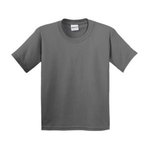 Gildan 5000B - T-shirt en coton épais pour jeunes 8,8 oz Charcoal