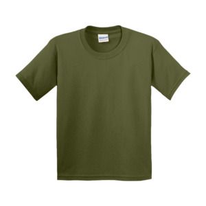 Gildan 5000B - T-shirt en coton épais pour jeunes 8,8 oz Vert Militaire