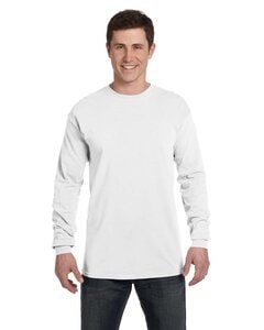 Comfort Colors C6014 - Adult Heavyweight Long-Sleeve T-Shirt Blanc
