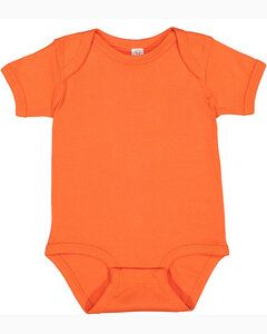 Rabbit Skins 4400 - Body pour bébé avec épaules en côte Orange