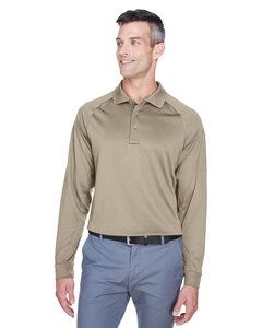 Harriton M211L - Mens Advantage Snag Protection Plus Long-Sleeve Tactical Polo