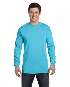Comfort Colors C6014 - Adult Heavyweight Long-Sleeve T-Shirt Lagoon Blue