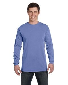 Comfort Colors C6014 - Adult Heavyweight Long-Sleeve T-Shirt Flo Blue