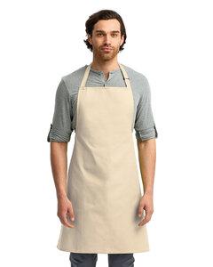 Artisan Collection by Reprime RP150 - "Colours" Sustainable Bib Apron Naturel