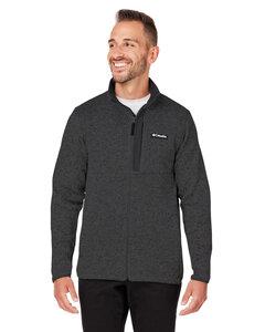 Columbia 1954101 - Men's Sweater Weather Full-Zip Noir Cendré