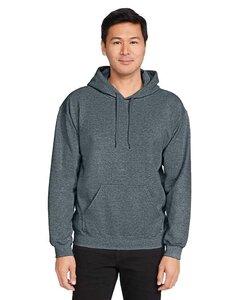 Gildan SF500 - Adult Softstyle® Fleece Pullover Hooded Sweatshirt Gris Athlétique Foncé