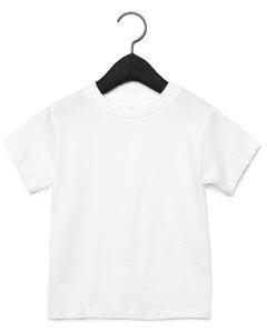 Bella+Canvas 3001T - Toddler Jersey Short-Sleeve T-Shirt Blanc
