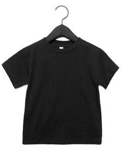 Bella+Canvas 3001T - Toddler Jersey Short-Sleeve T-Shirt Noir