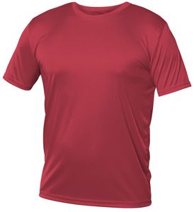 Blank Activewear M720 - Men's T-Shirt Short Sleeve, 100% Polyester Interlock, Dry Fit Maroon